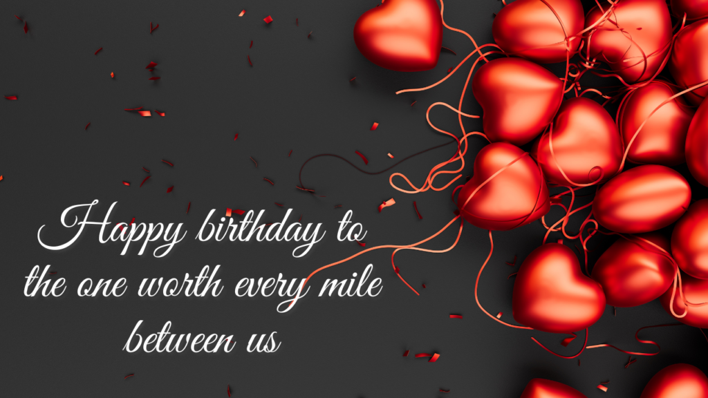 Short Romantic Birthday Wishes for Girlfriend