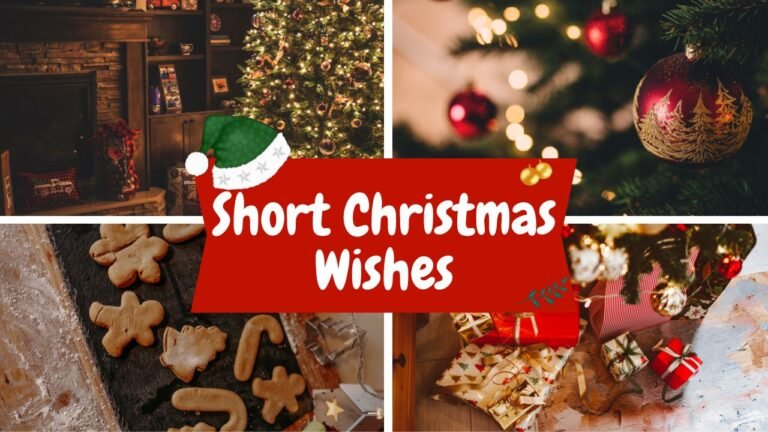 200+ Short Christmas Wishes for Friends, Family & Cards