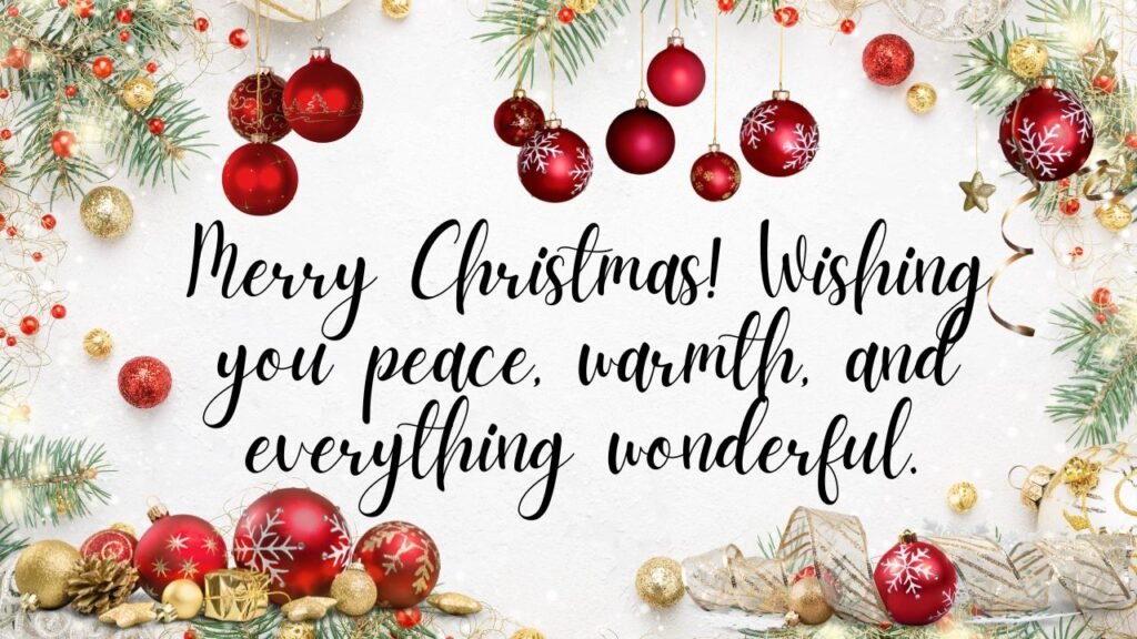 Short Christmas Wishes for Family